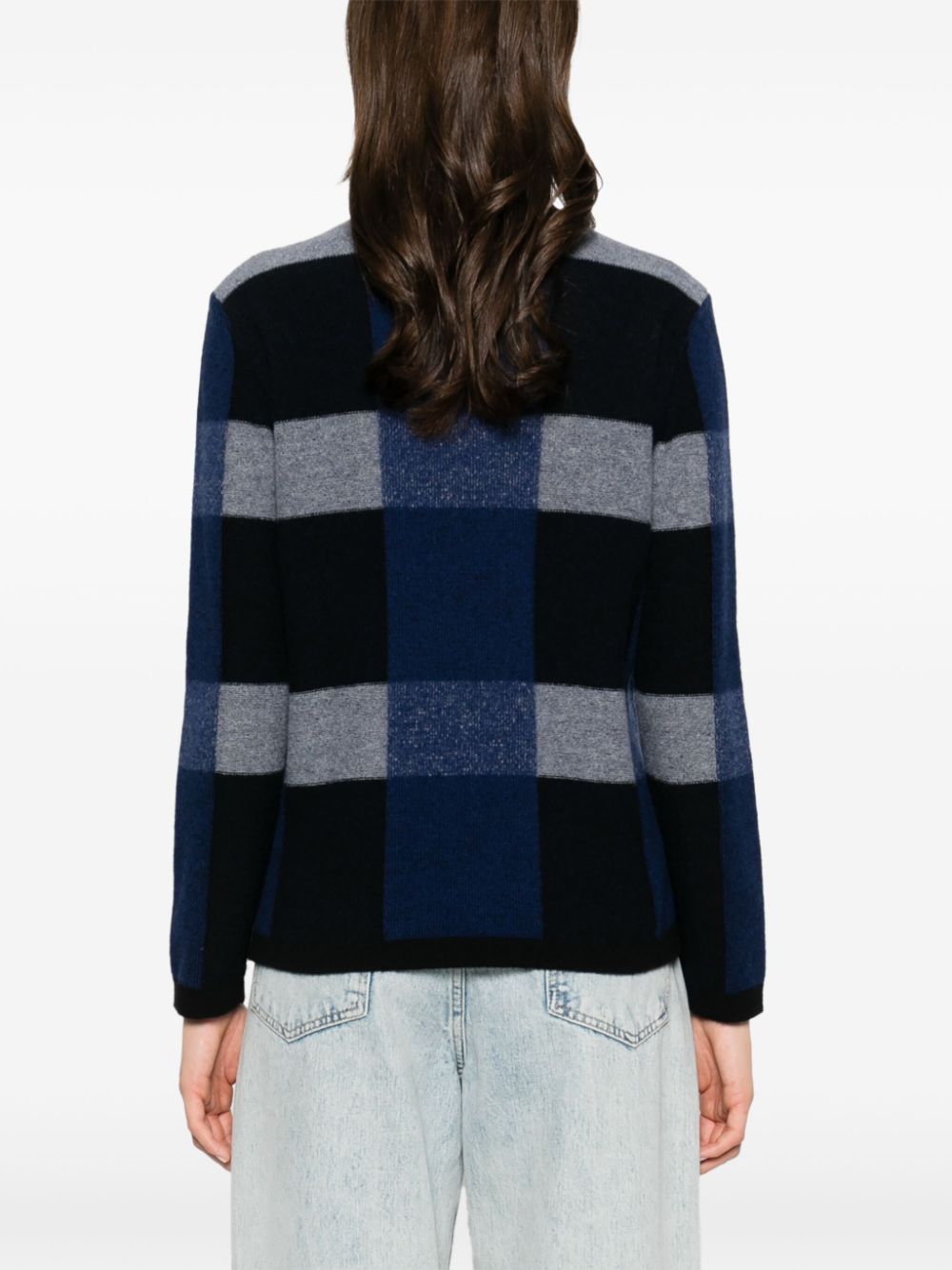 Emporio Armani checked sweater Women