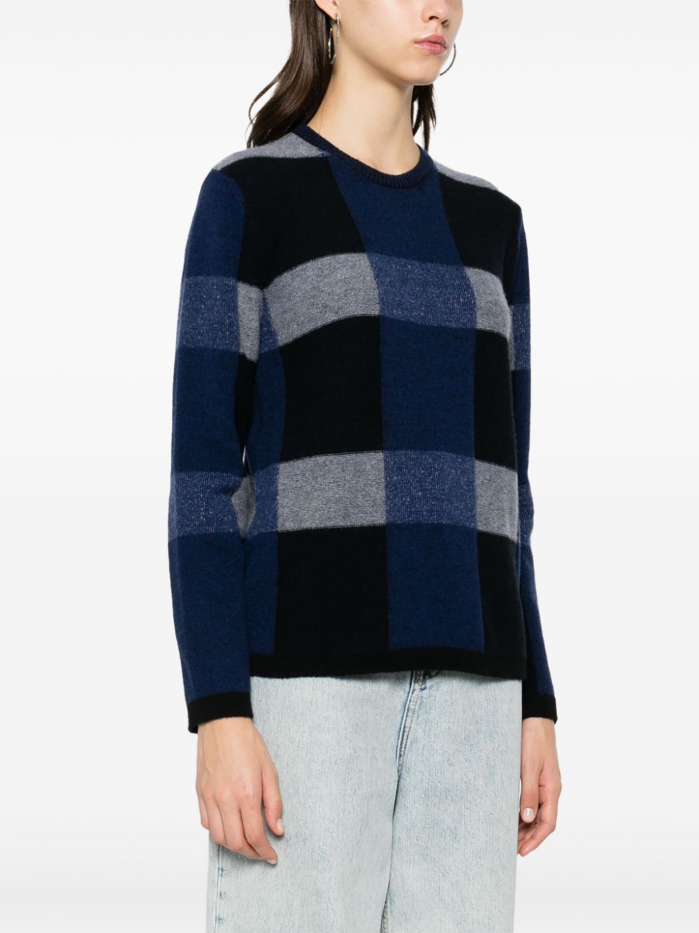 Emporio Armani checked sweater Women