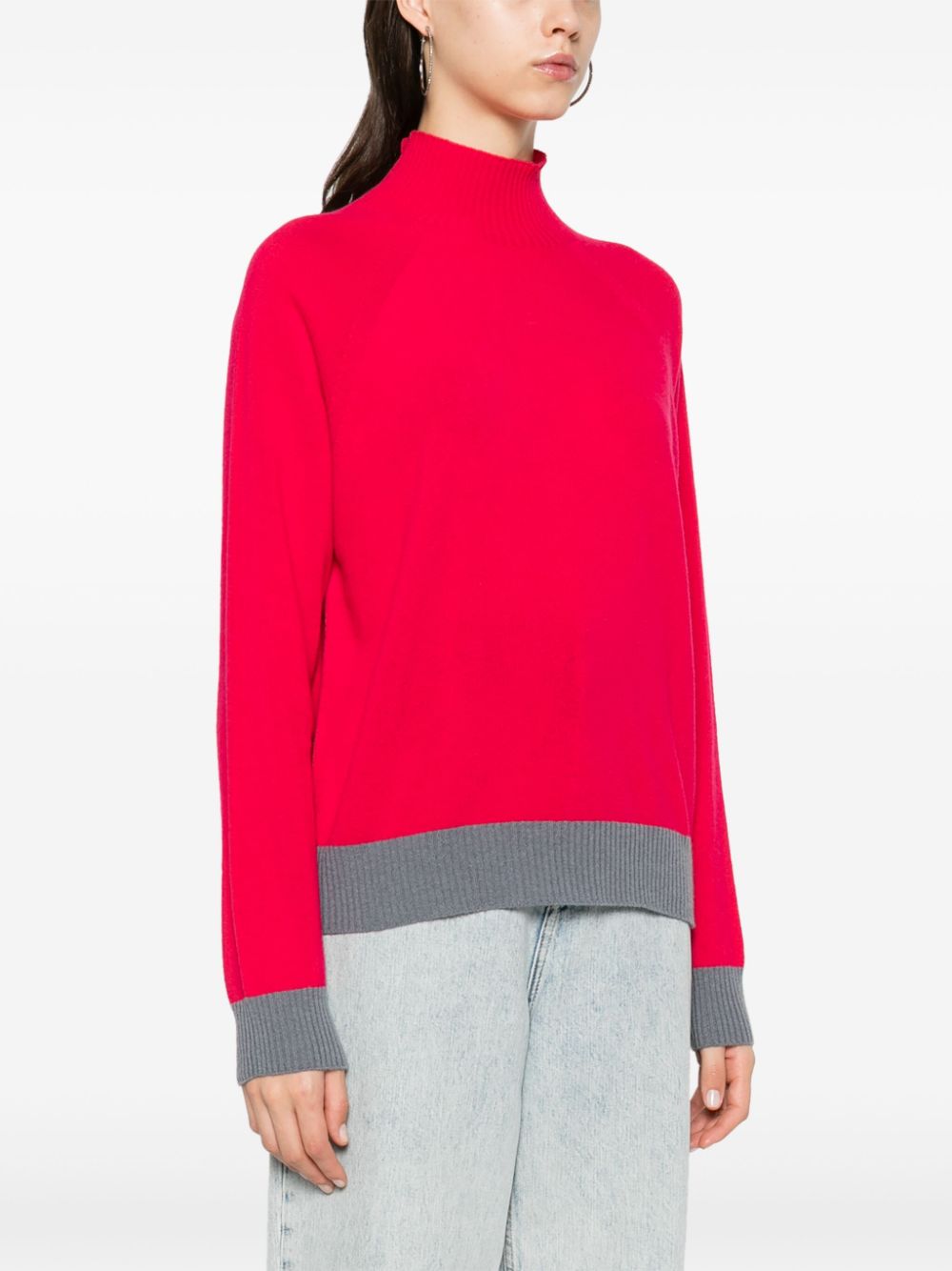 Emporio Armani contrast-trim sweater Women