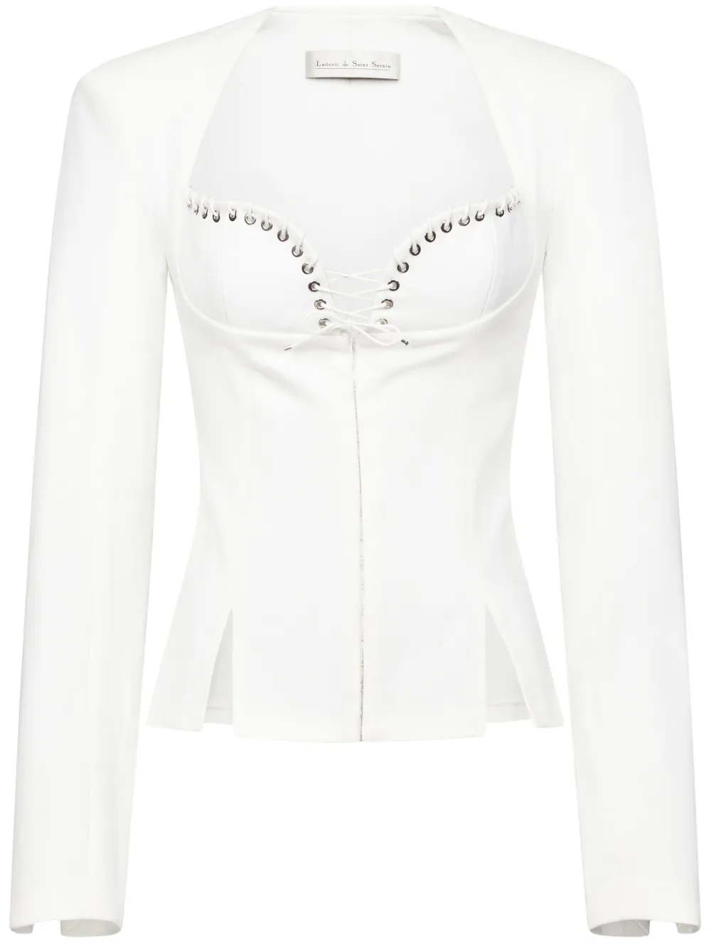 Ludovic De Saint Sernin Rebecca Jacket In White