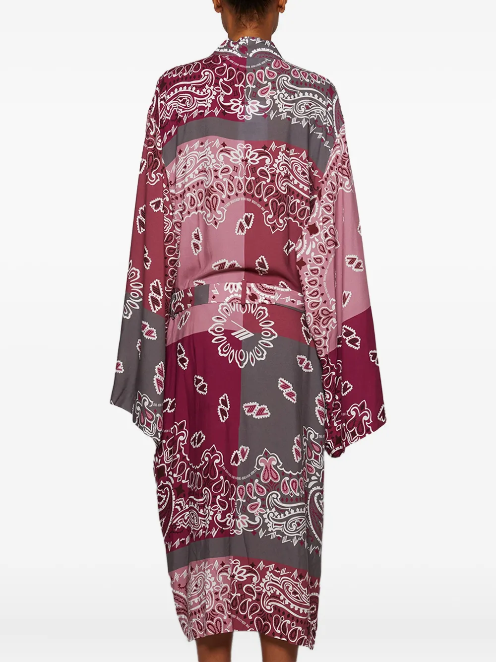 The Attico Tuniek met bandanaprint Rood