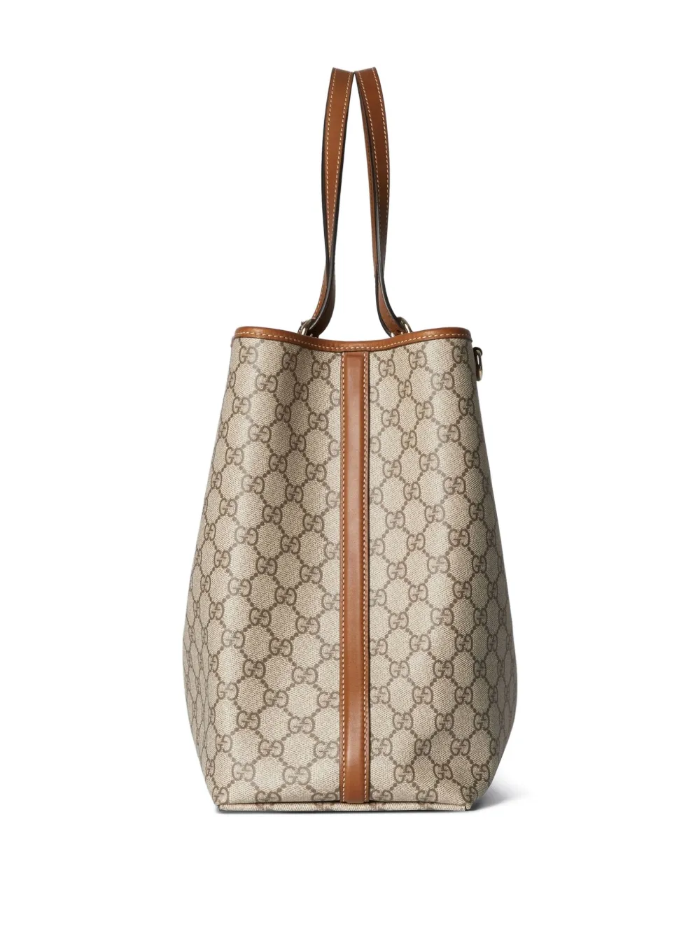 Gucci Grote shopper met GG-embleem Beige