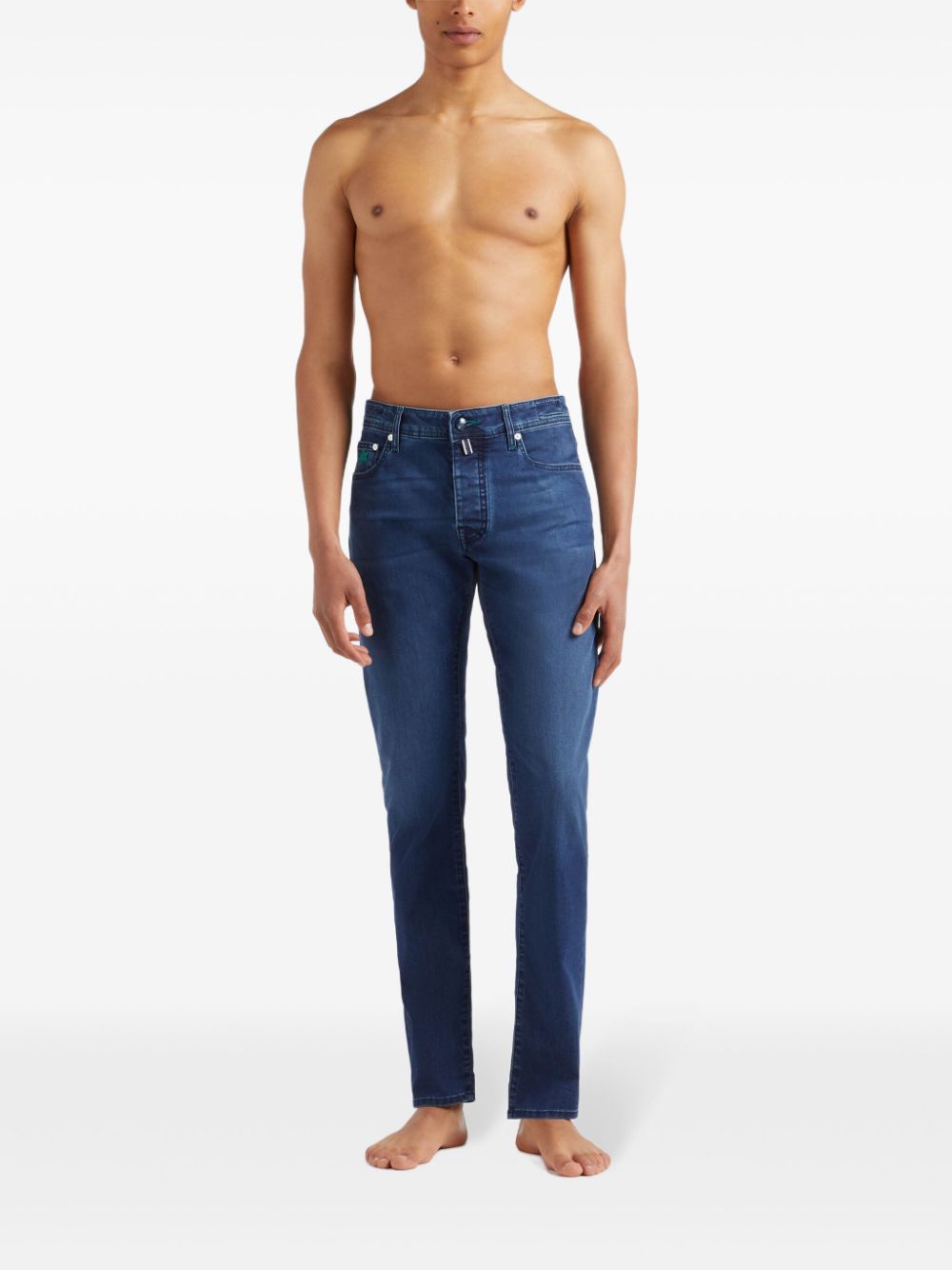 Vilebrequin straight-leg jeans - Blauw