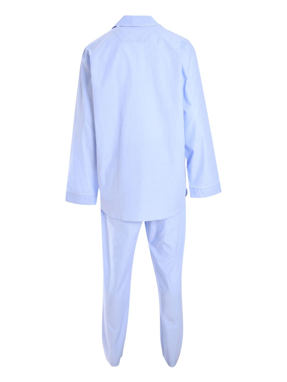 Zimmerli cotton pajamas - Blauw