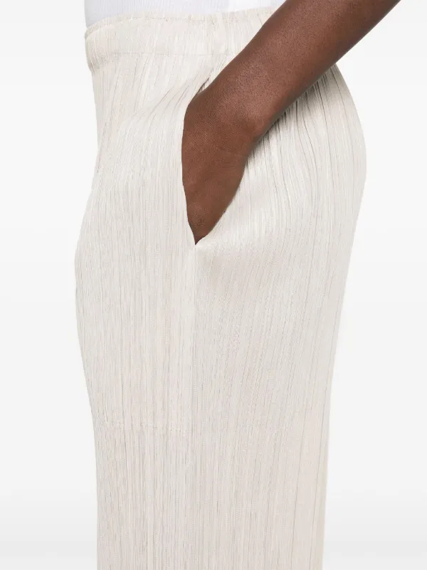 【PLEATS PLEASE ISSEY MIYAKE】パンツ Pleats Please Issey Miyake プリーツ クロップドパンツ
