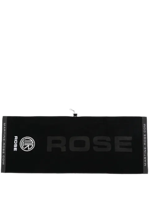 Martine Rose toalla para el gimnasio con monograma bordado de 100 cm x 40 cm
