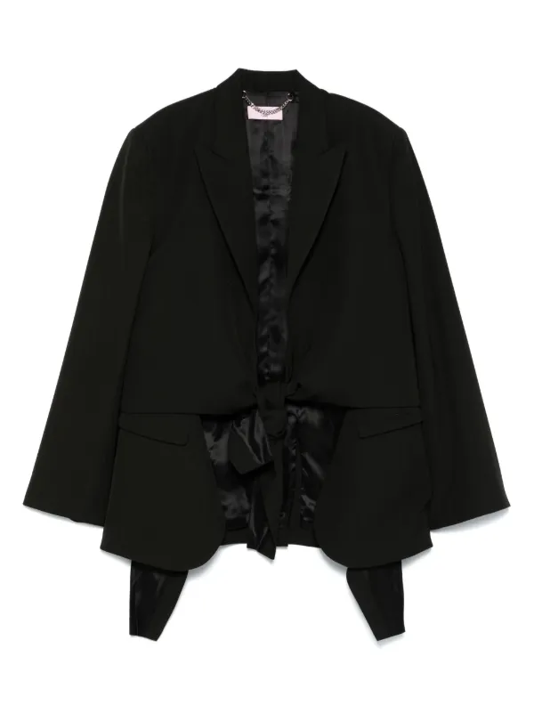 Martine Rose ノット テーラードジャケット | ブラック | FARFETCH JP