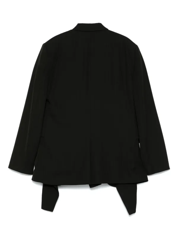 Martine Rose ノット テーラードジャケット | ブラック | FARFETCH JP