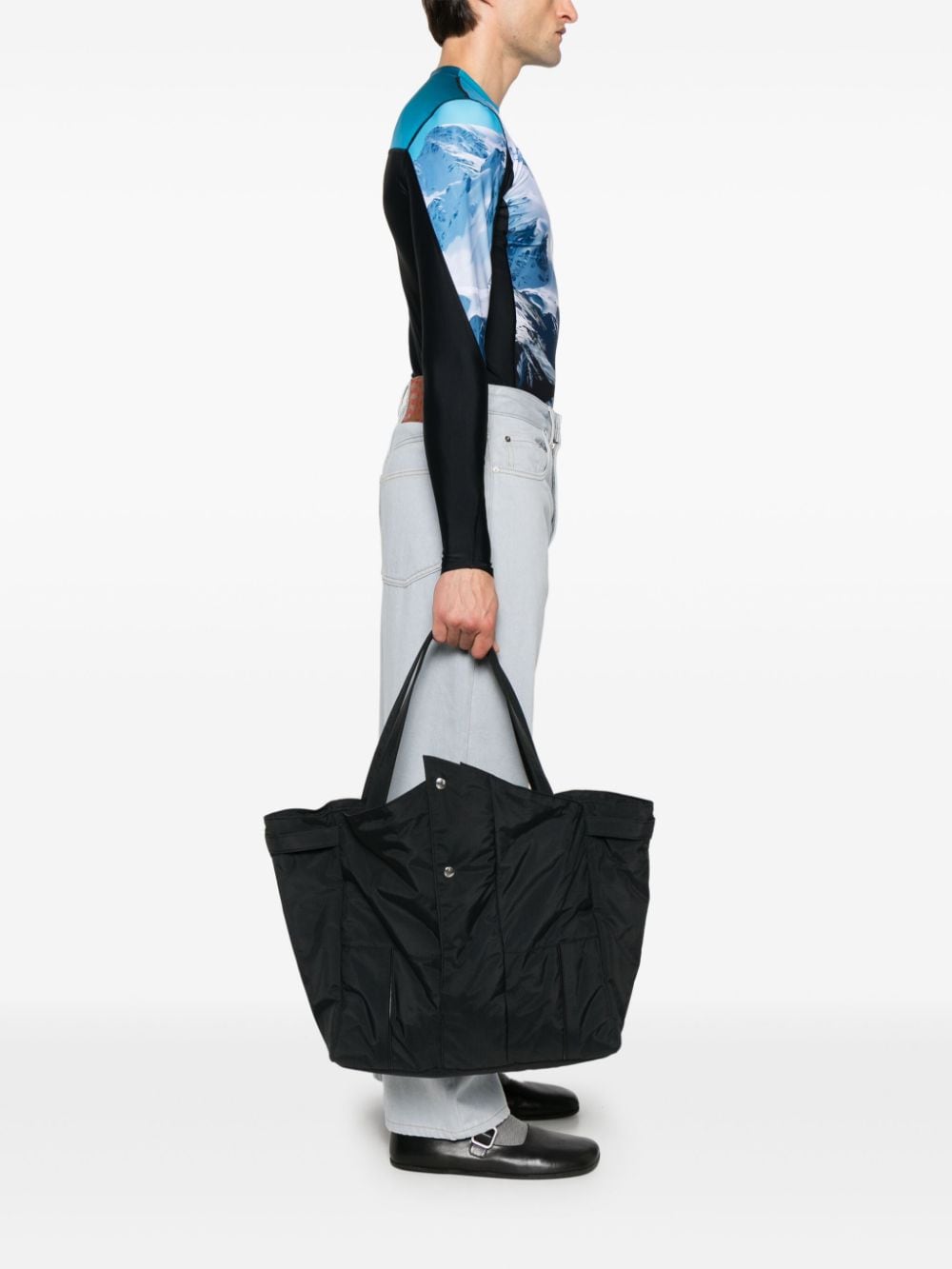 Coperni Belt Cabas shopper - Zwart