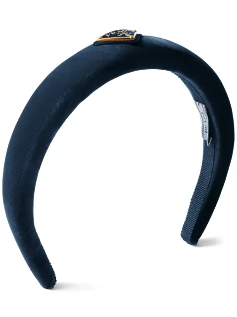 Prada velvet headband