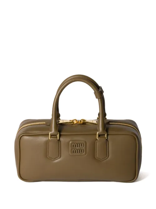 Miu Miu sac Arcadie en cuir - Vert - Miu Miu - Modalova