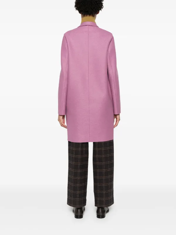 コート Harris Wharf London Boucle coat Fuchsia Harris Wharf London Cocoon Coat | Purple | FARFETCH