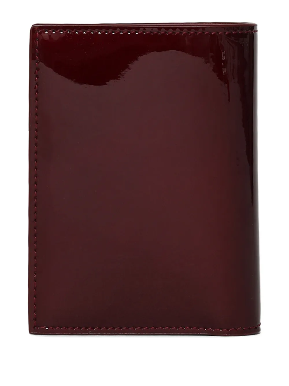 Saint Laurent Pasjeshouder van lakleer Rood