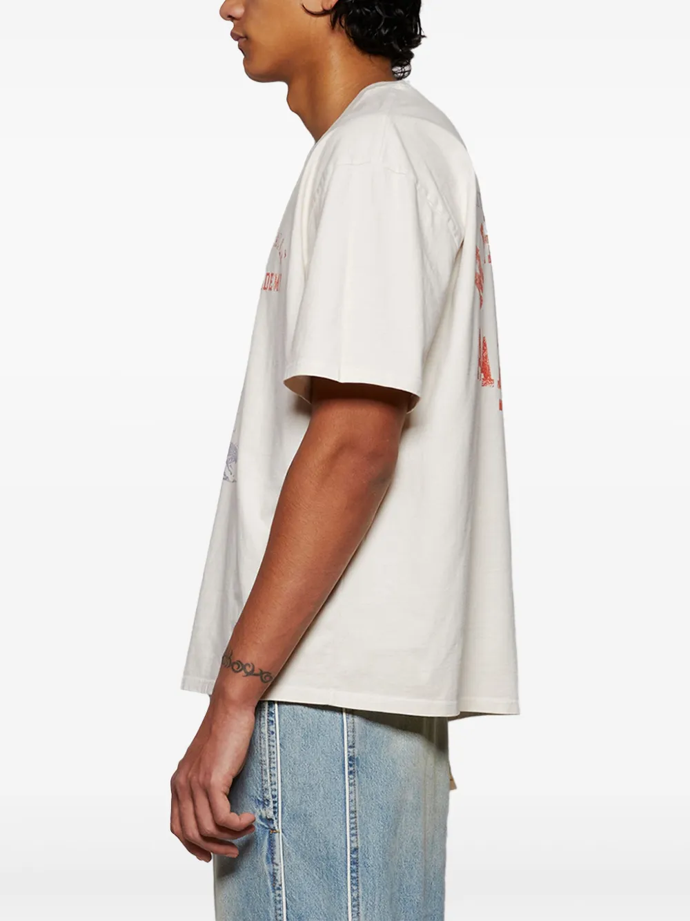 Nahmias Miracle Atlas T-shirt Beige