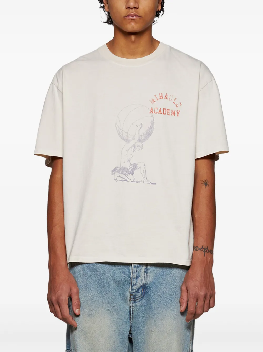 Nahmias Miracle Atlas T-shirt Beige