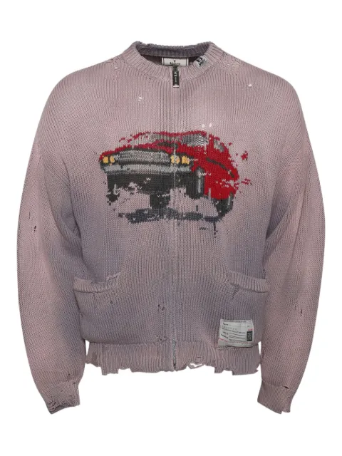 Maison MIHARA YASUHIRO Car distresses cardigan