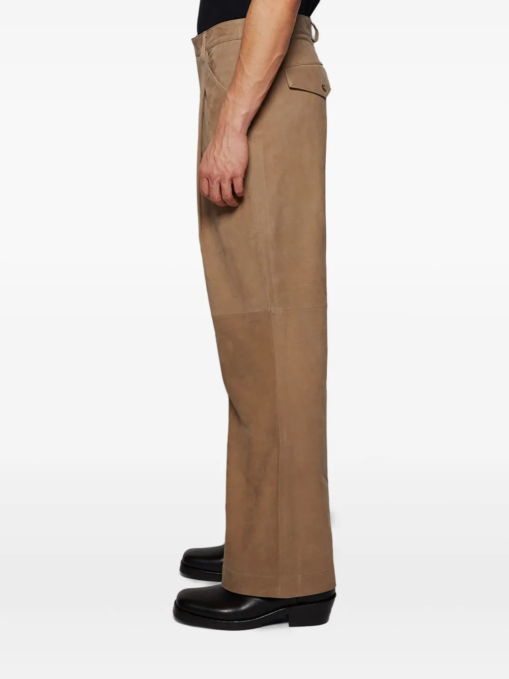 ENTIRE STUDIOS DC broek Beige