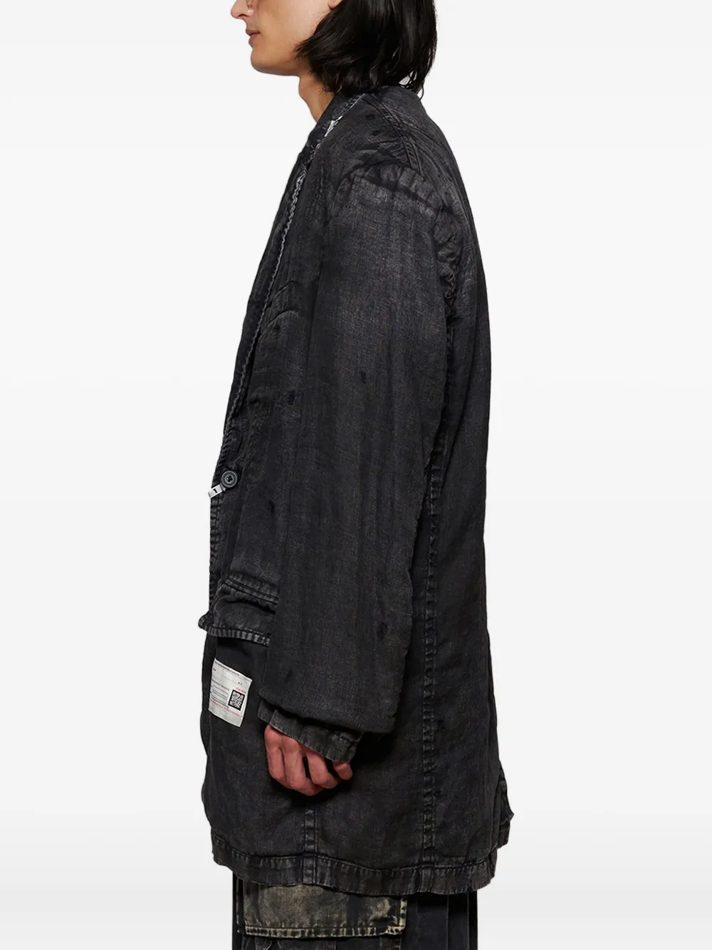 Maison MIHARA YASUHIRO Linnen blazer Zwart