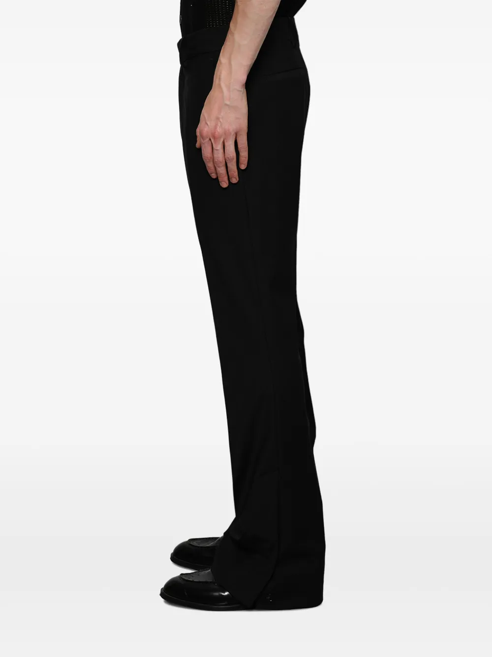 AMIRI Flared broek Zwart