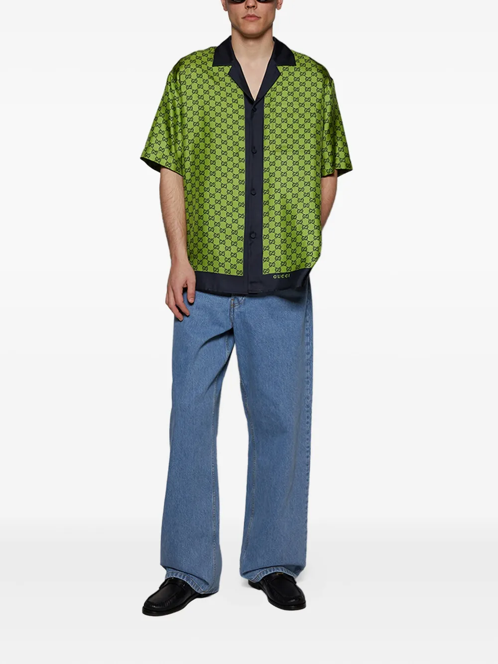 Gucci camisa estampada de seda | Image 2
