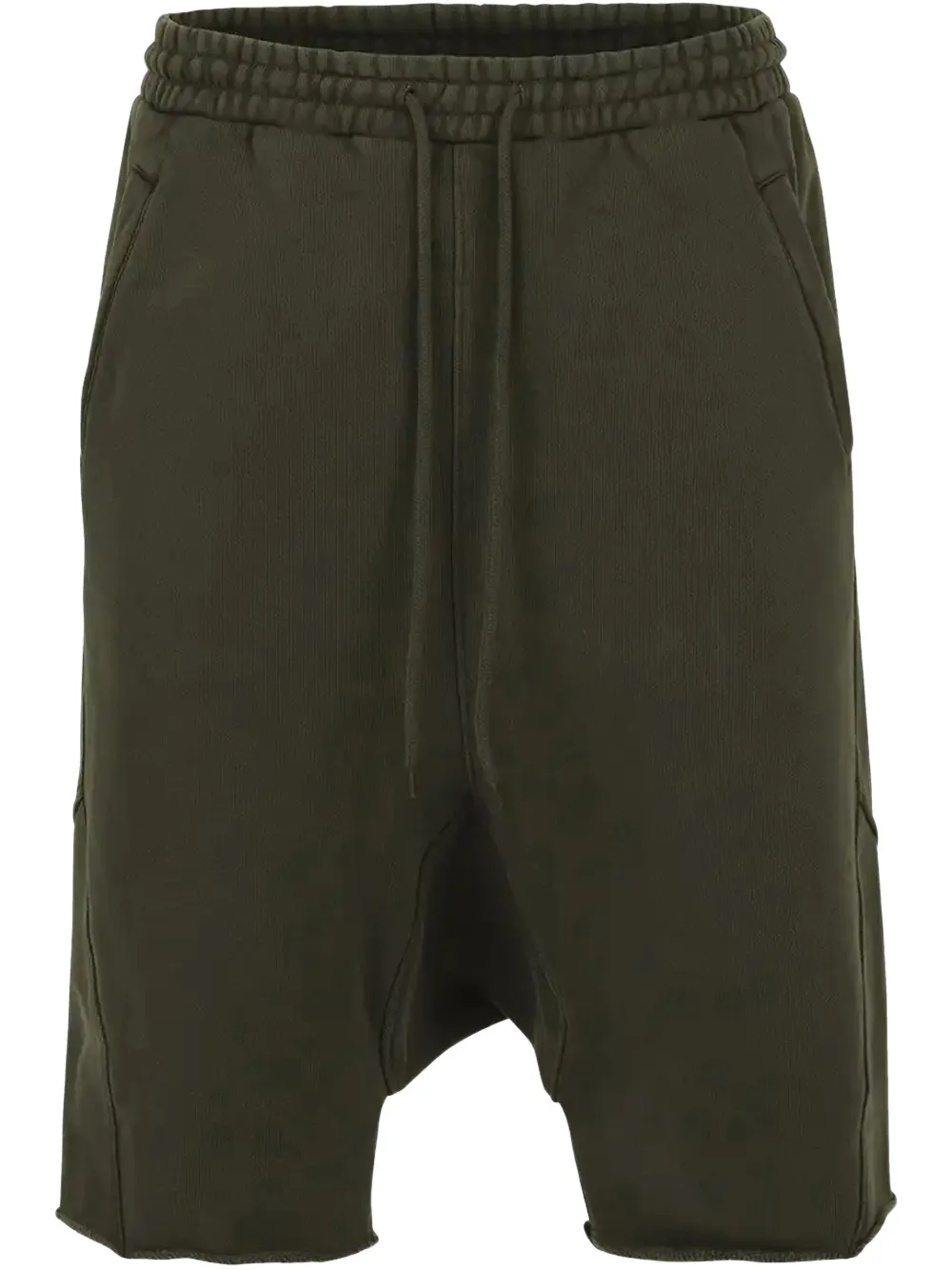 Entire Studios Drawstring Waist Bermuda In Green