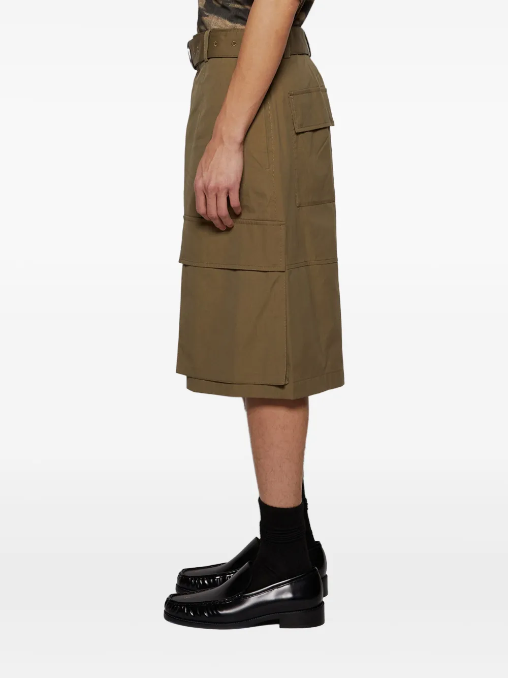 Jil Sander 146 shorts Groen