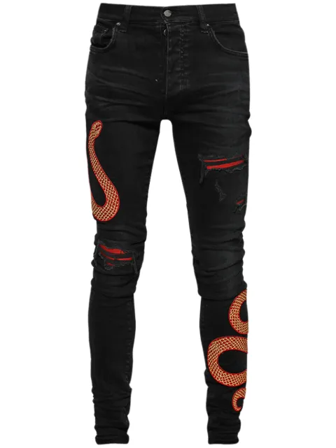 AMIRI джинсы скинни Snake