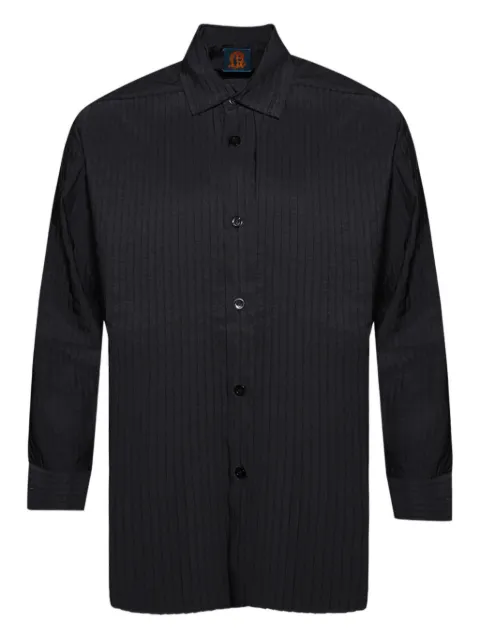 Casella Meyer pleated long-sleeve shirt