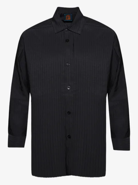 Casella Meyer pleated long-sleeve shirt