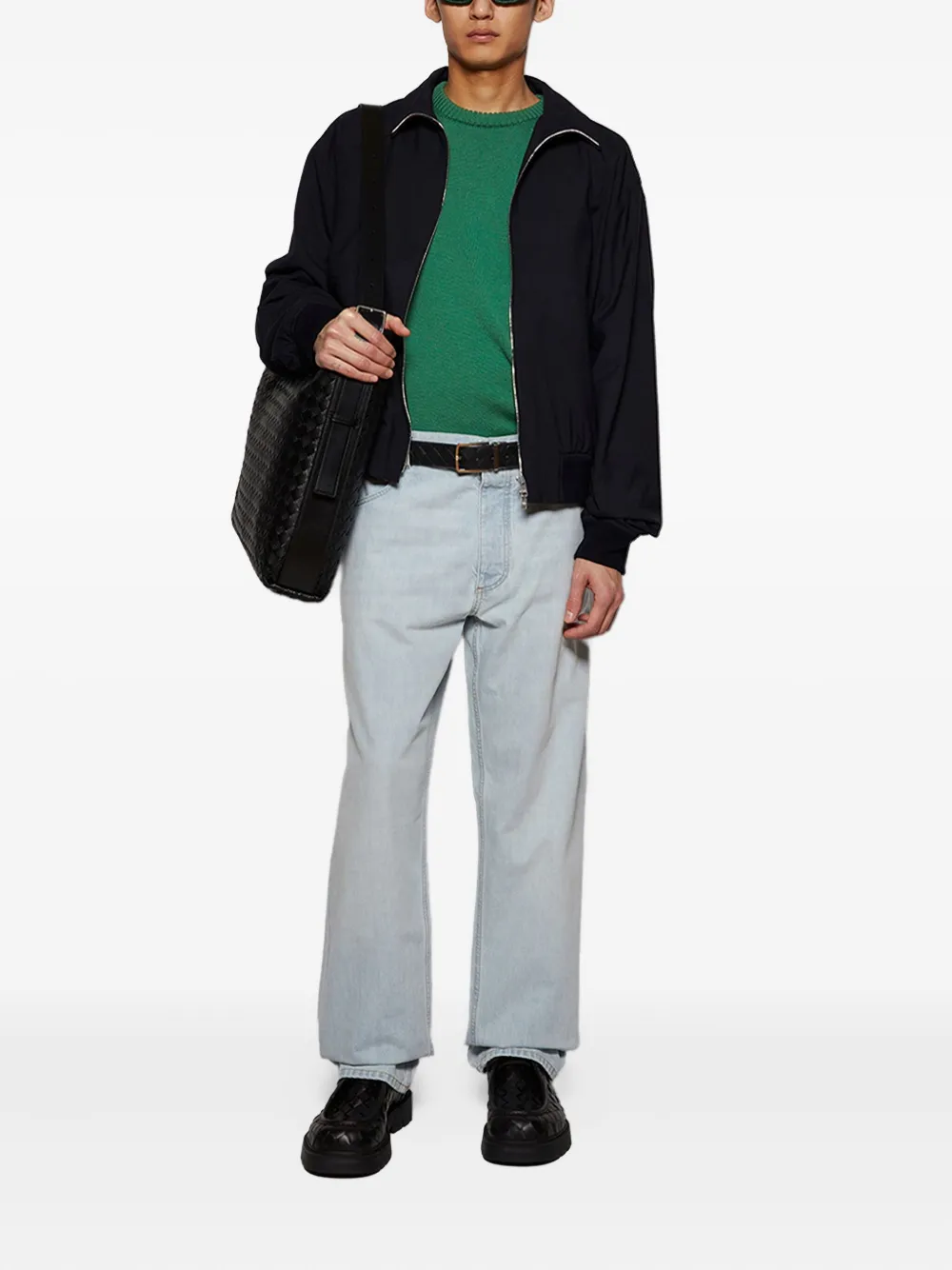 BODE merino sweater - Groen