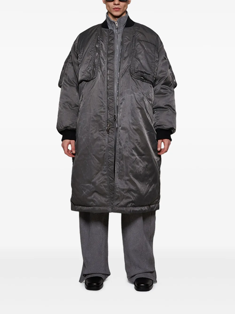 Alexander Wang padded parka - Grijs