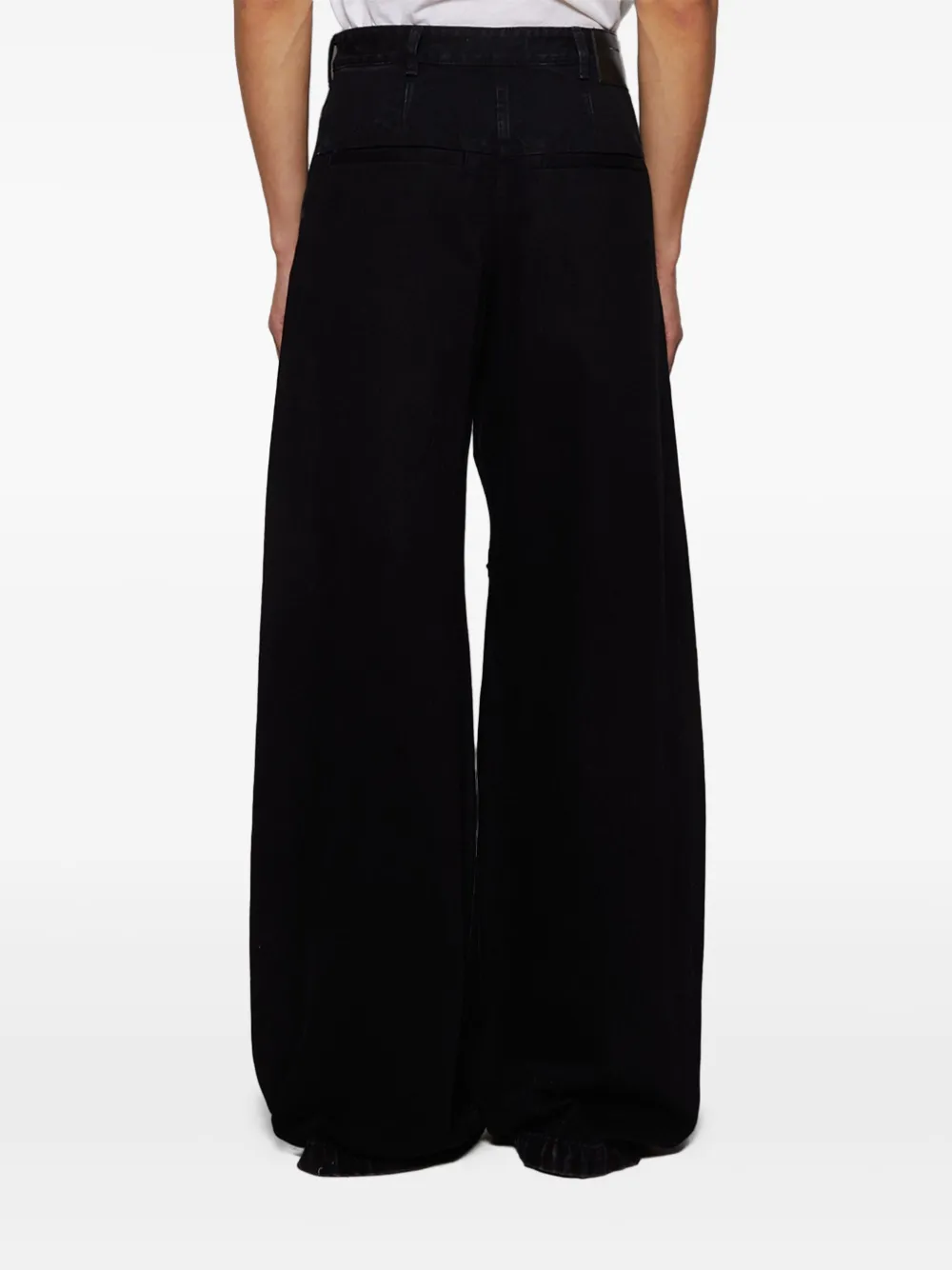 ENTIRE STUDIOS Katoenen jeans Zwart