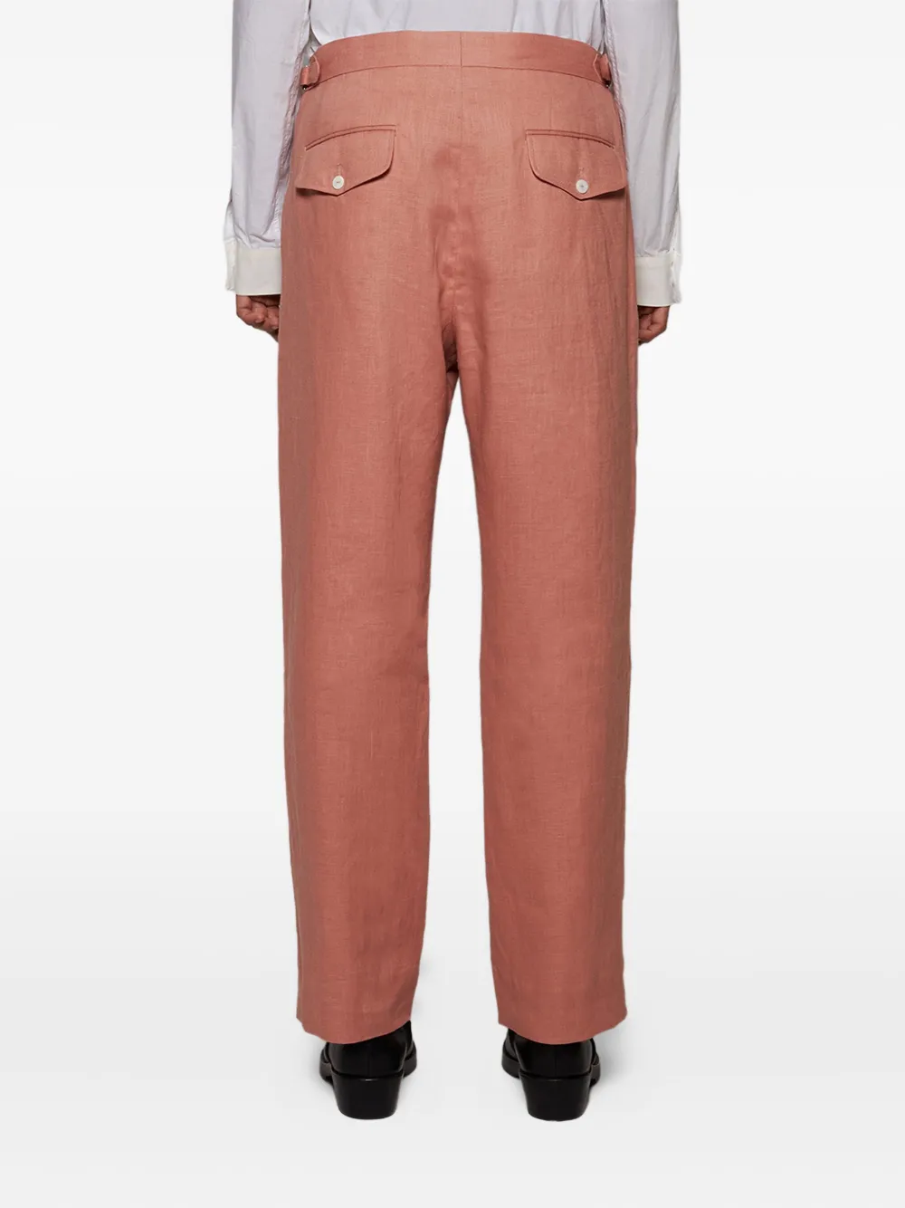BODE Linnen broek Roze