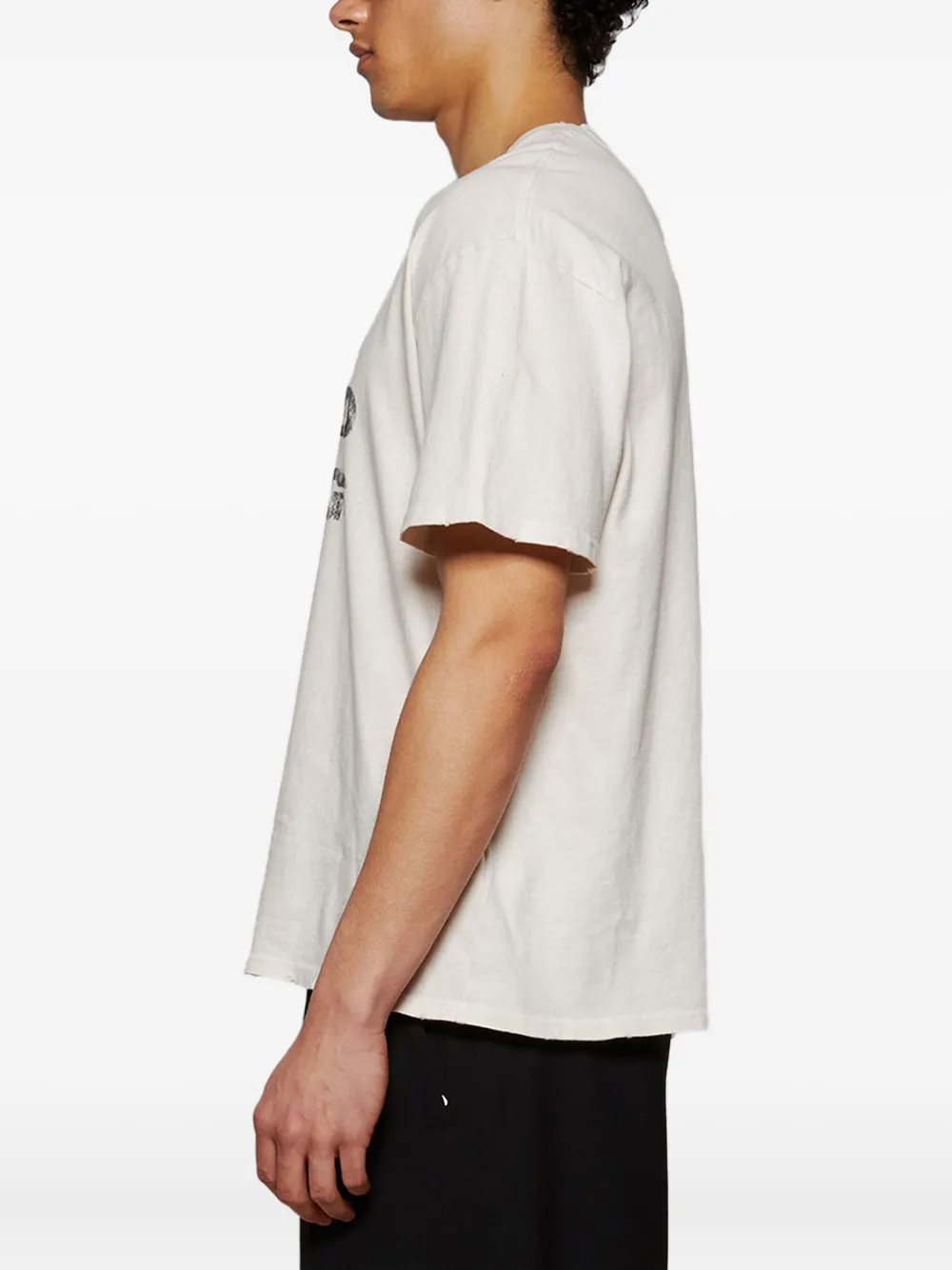 Nahmias T-shirt met grafische print Wit