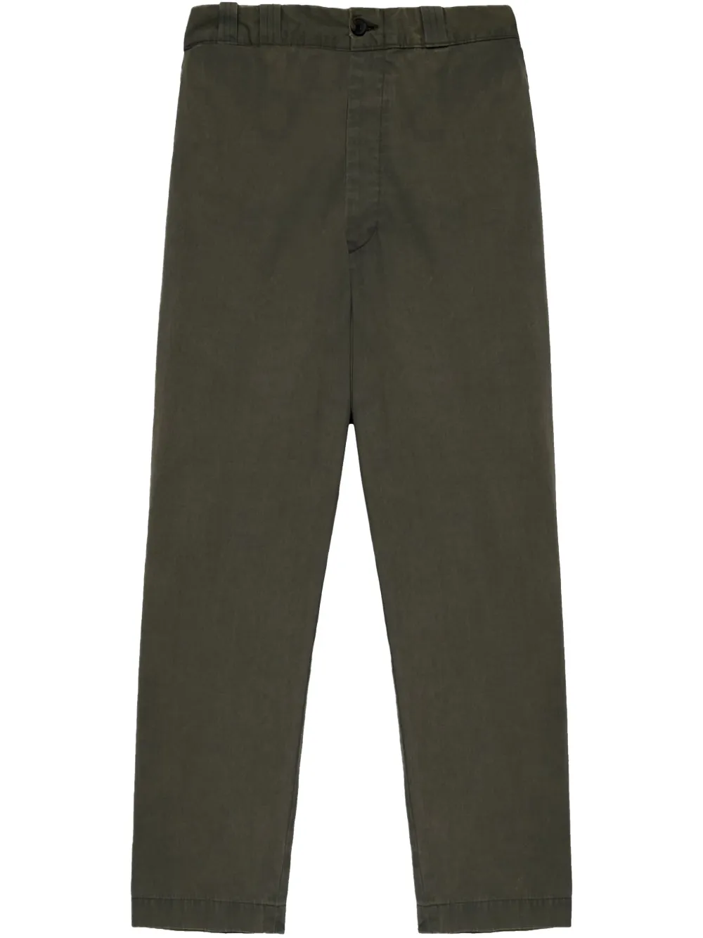 The Elder Statesman Straight broek Groen