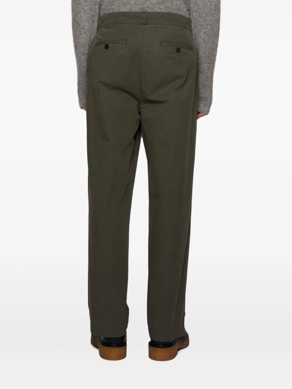 The Elder Statesman Straight broek Groen