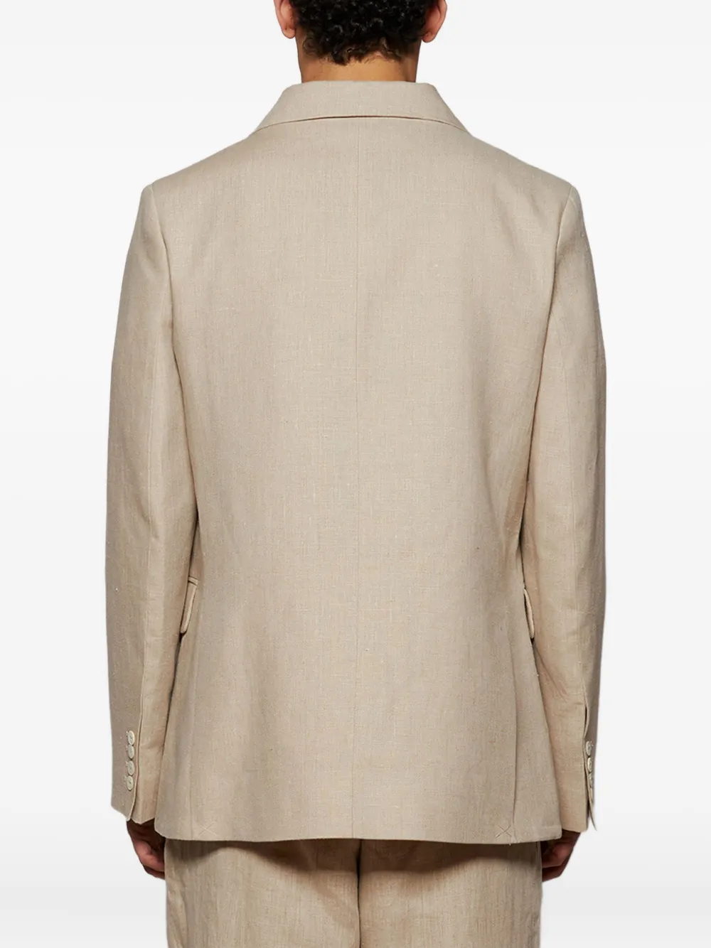 BODE Blazer met dubbele rij knopen Beige