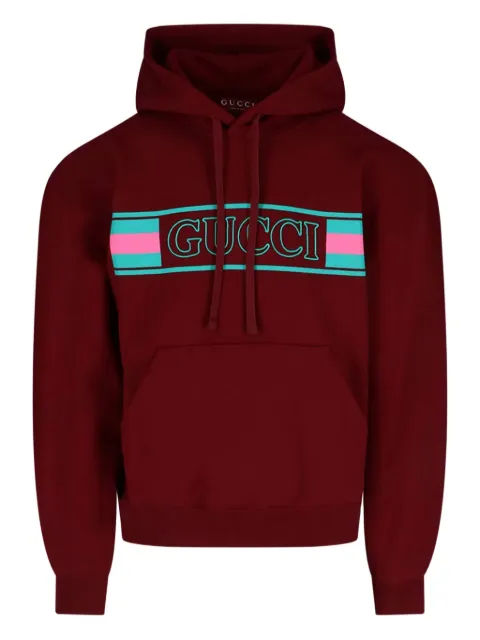 Gucci logo-print hoodie
