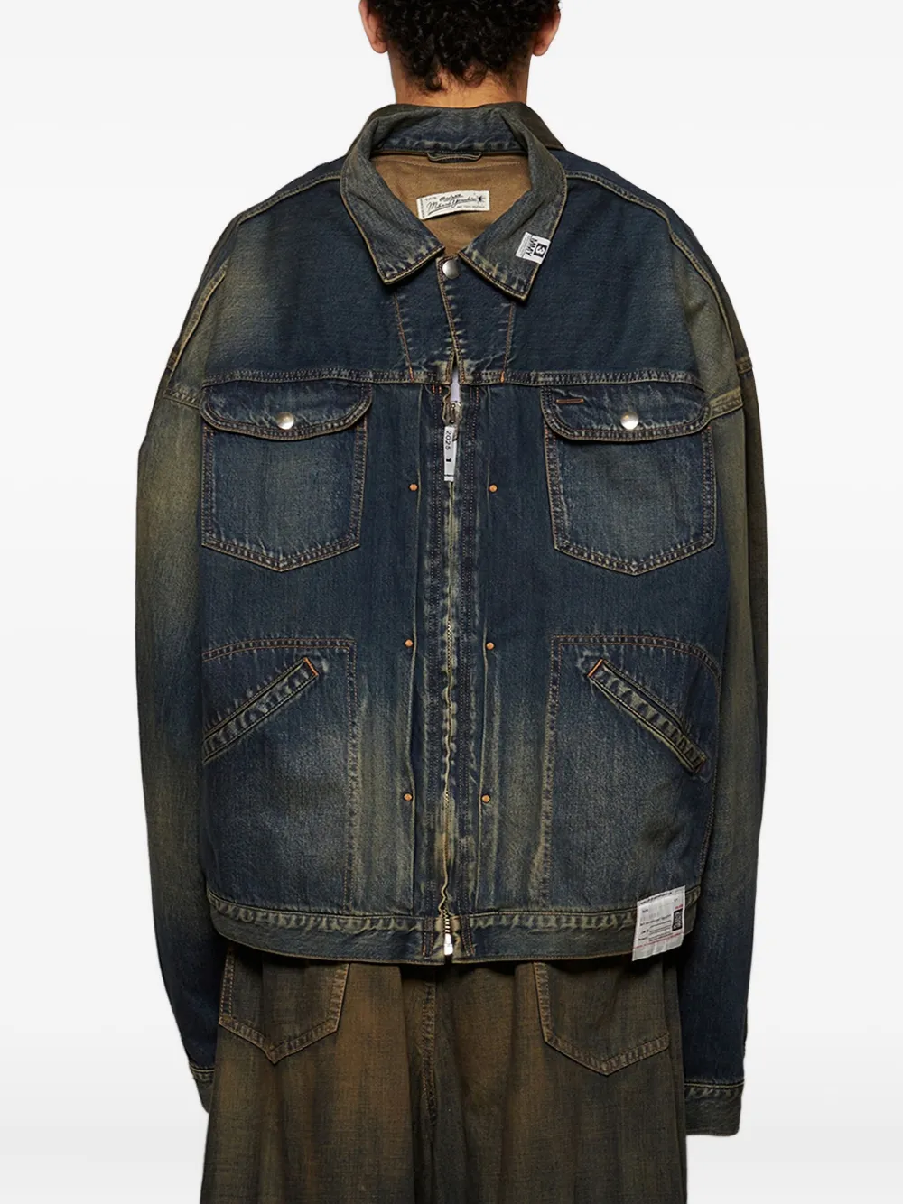 Maison MIHARA YASUHIRO Both Sides Front denim jack Bruin