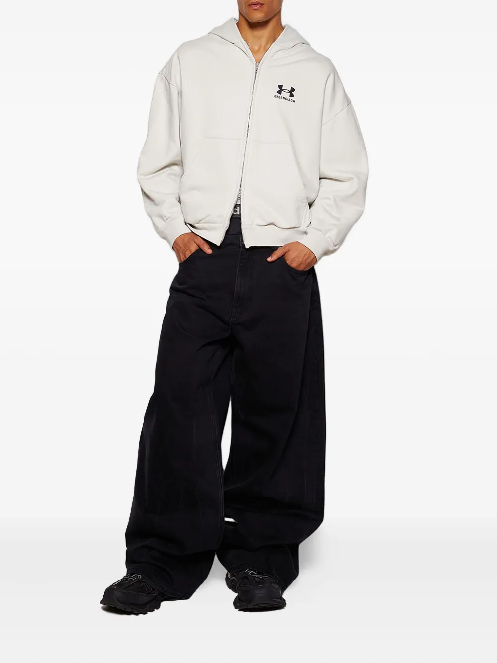 Balenciaga hoodie con cierre en colaboración con  Under Armour® | Hoodies | Image 2