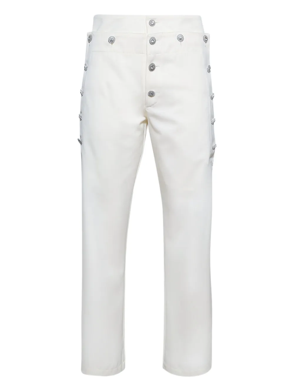 Mariner jewelled button trousers
