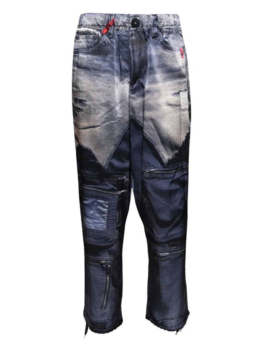 Maison MIHARA YASUHIRO trompe l'oeil trousers | Blue | Image 1