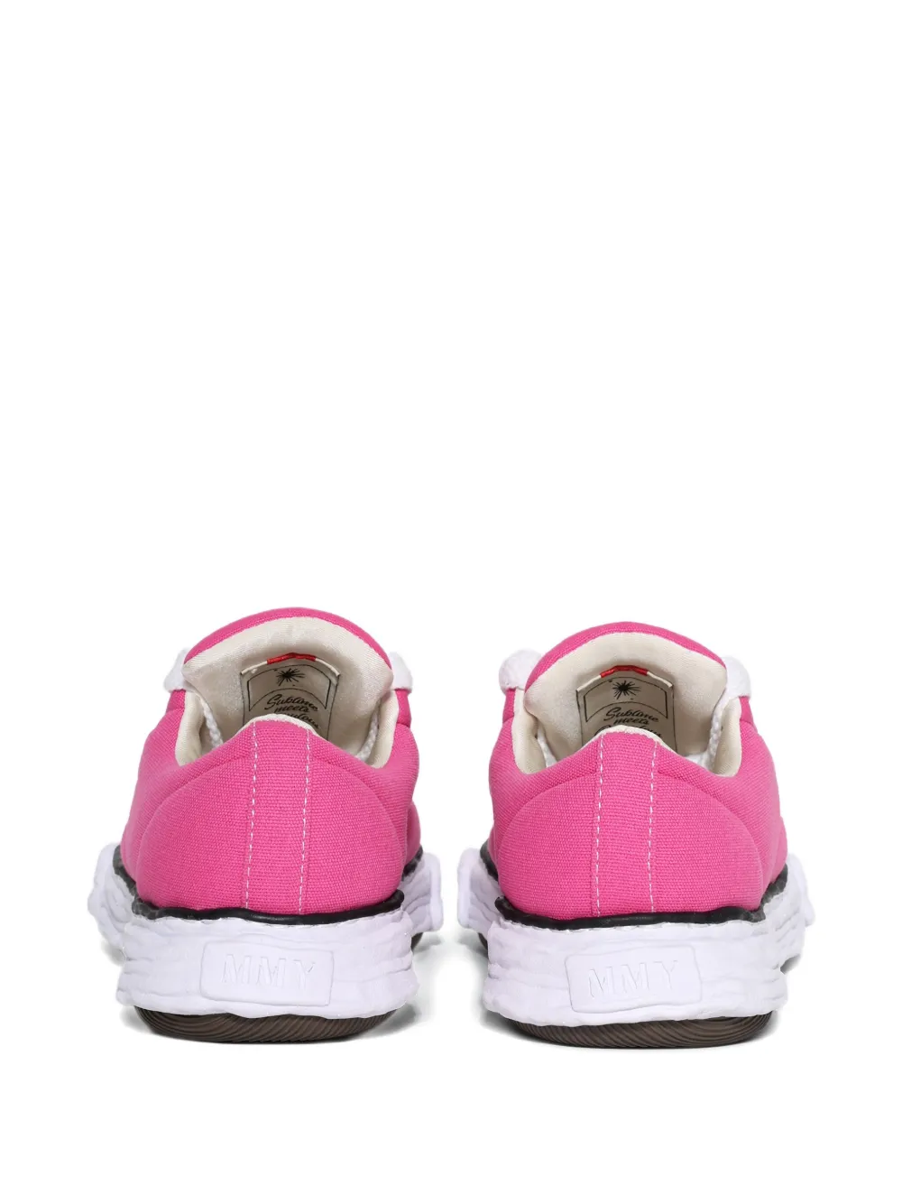 Maison MIHARA YASUHIRO Peterson 23 canvas sneakers Roze