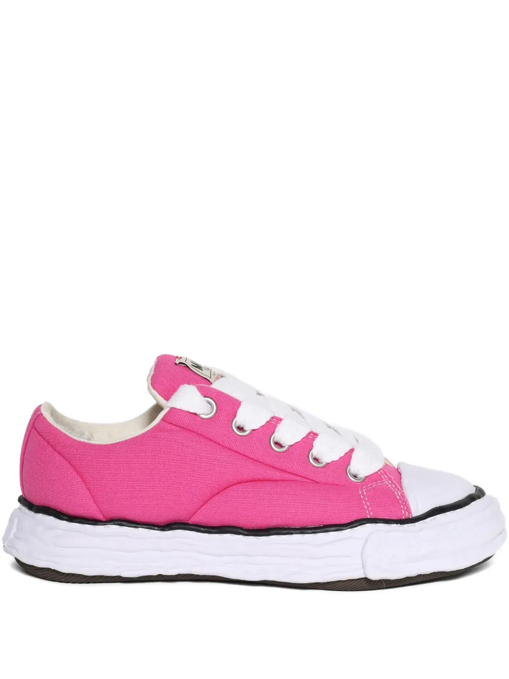 Maison MIHARA YASUHIRO Peterson 23 canvas lace-up sneakers Pink