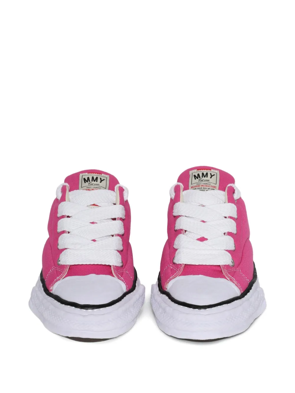 Maison MIHARA YASUHIRO Peterson 23 canvas sneakers Roze