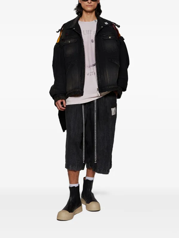 Maison MIHARA YASUHIRO Smiley face-print T-shirt | Pink | FARFETCH