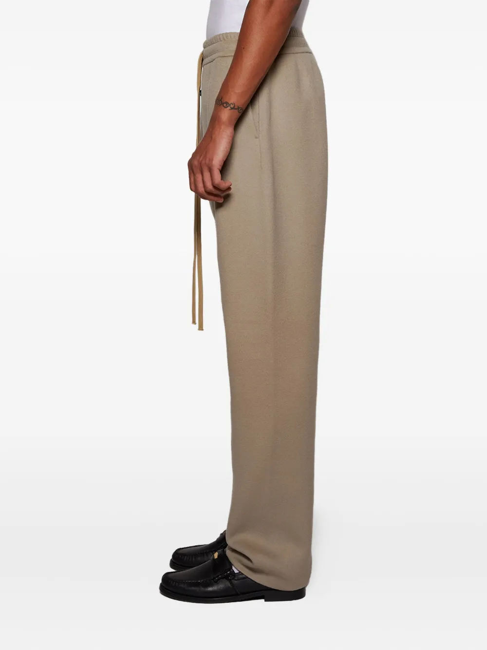 Fear Of God Broek met trekkoord en vlakken Beige