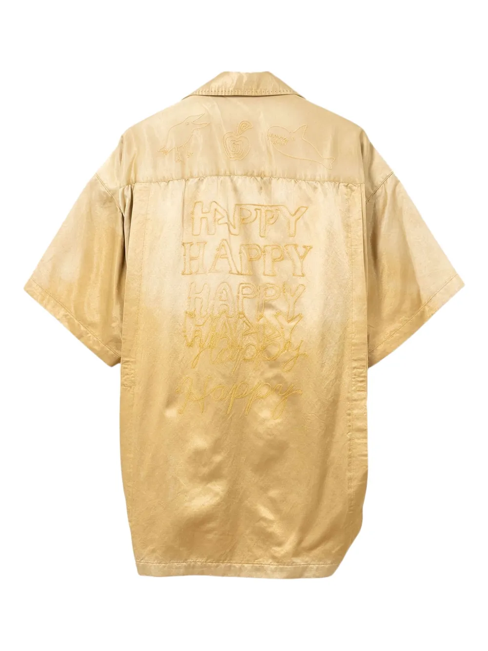 Maison MIHARA YASUHIRO short-sleeve shirt - Goud