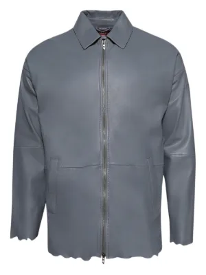 Homme Plissé Issey Miyake Edge Pleated Jacket | Grey | FARFETCH CA