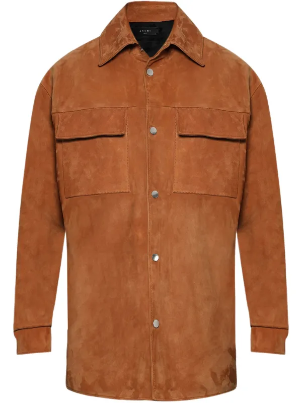 AMIRI MA Quad シャツ | ブラウン | FARFETCH JP